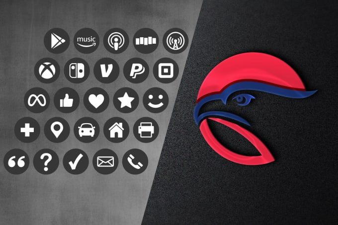 Gig Preview - Design custom icons and favicon logo for you