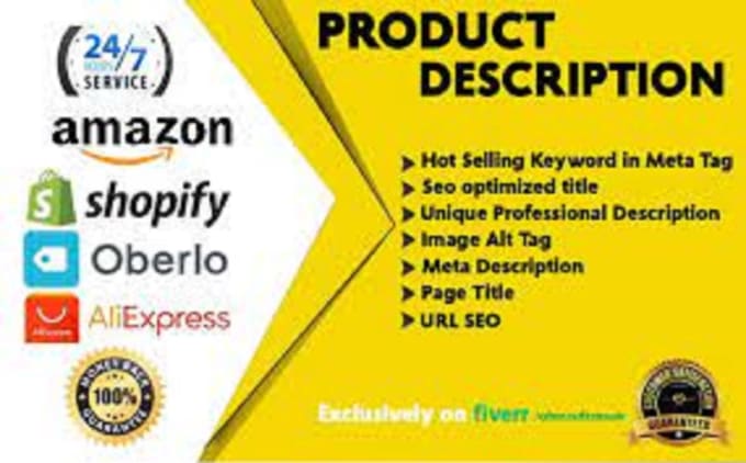 Bestseller - write a professional amazon listing description with SEO keywords optimization