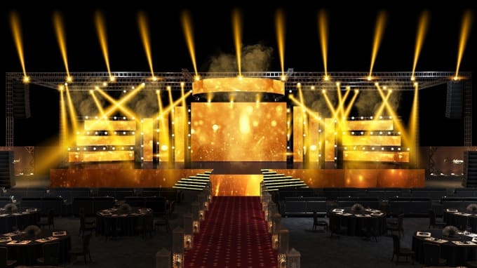 Bestseller - do 3d stage design, event, concert, carnival, exhibition and virtual studio