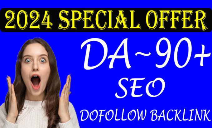 Gig Preview - High da SEO dofollow backlinks from 90 da link building