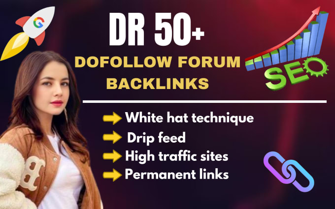 Gig Preview - High authority dofollow nofollow forum backlinks