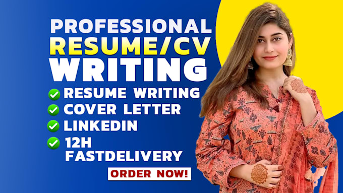 Gig Preview - Provide professional resume, CV writing service