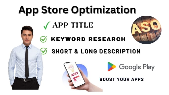 Gig Preview - Do app store optimization for the google play store