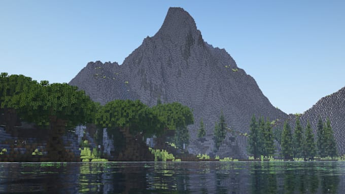 Gig Preview - Create stunning minecraft landscapes