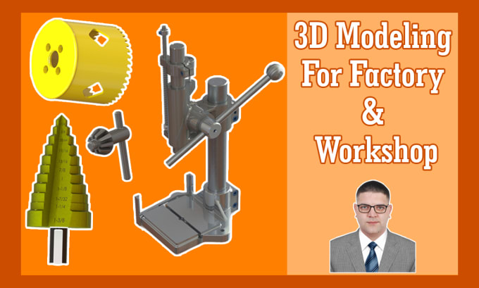 Gig Preview - Do 3d modeling for factory and workshop solidworks, autocad