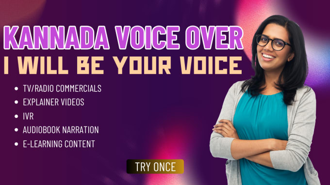 Gig Preview - Be your kannada voice