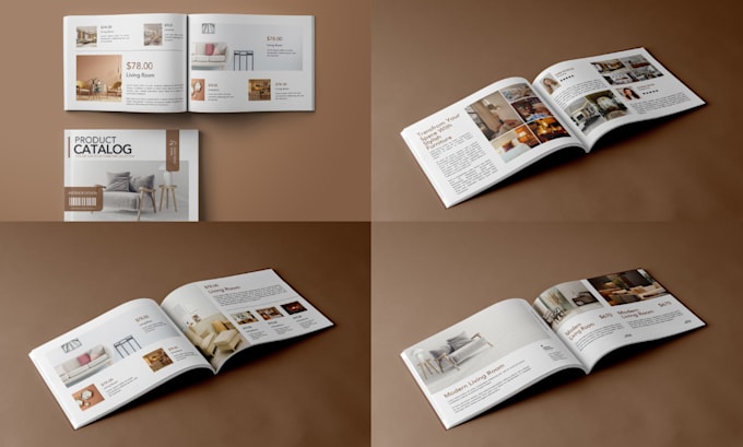 Gig Preview - Design product catalog, catalogue, brochure, magazine layout, lookbook, booklet