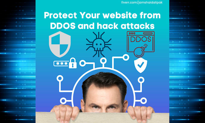 Gig Preview - Protect your vps, vm, website from ddos and bad bots attacks