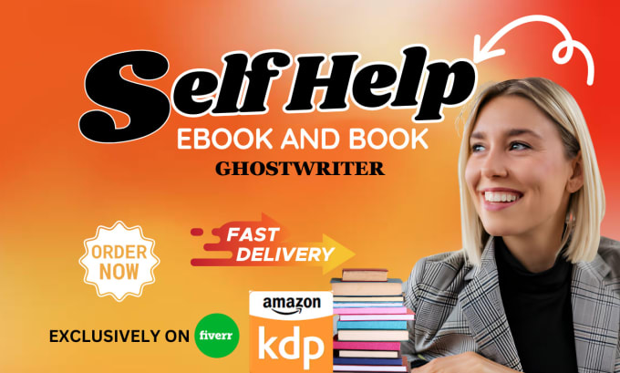 Gig Preview - Ghostwrite self help ebook, ebook writer, ebook ghostwriter, ghostbook writer