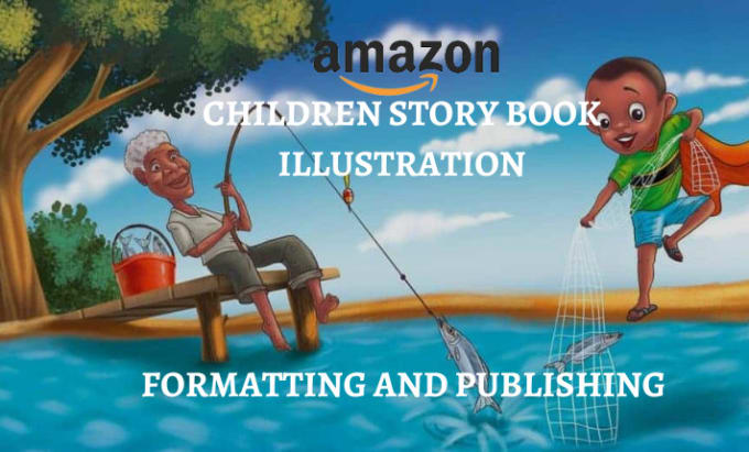 Gig Preview - Do amazon kdp children book book formatting, publish book on amazon kdp, kdp ads