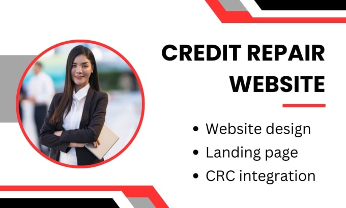 Gig Preview - Credit repair, credit repair website, crc integration