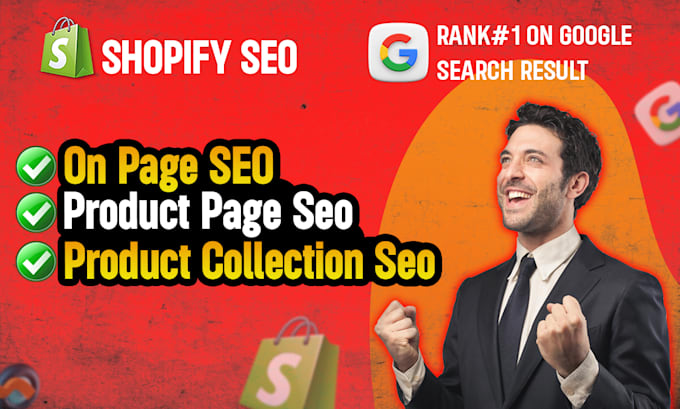 Gig Preview - Do shopify SEO listings and on page optimization