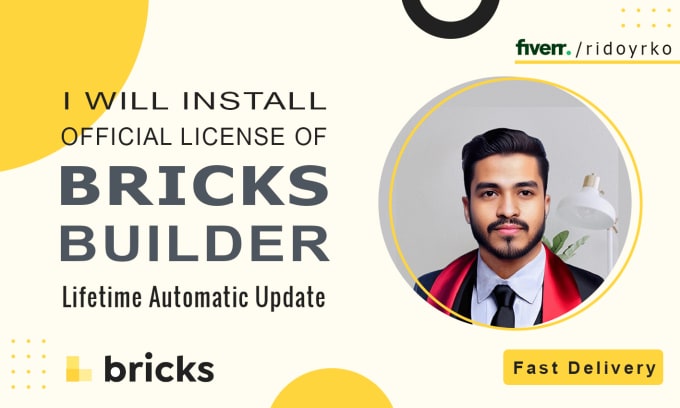 Gig Preview - Install bricks builder with official licence and lifetime updates