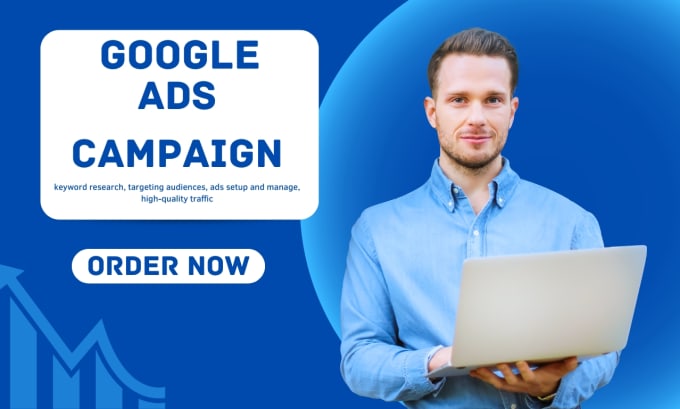 Gig Preview - Setup and manage best google ads adwords ppc campaign