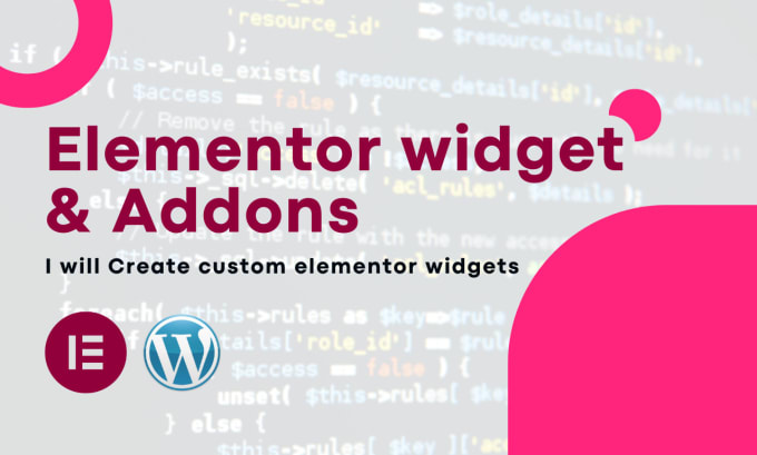 Gig Preview - Create custom elementor widgets or addons for your wordpress site