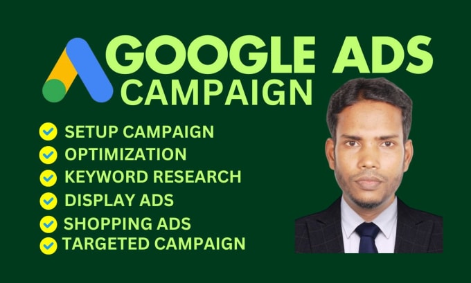 Gig Preview - Do setup and manage your google ads adwords ppc campaign for your business