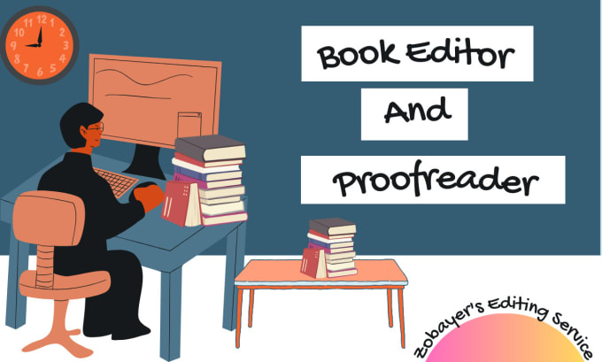 Gig Preview - Be your book editor, novel editor and proofreader