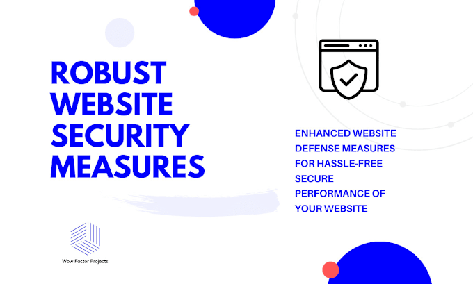 Gig Preview - Provide robust website security measures