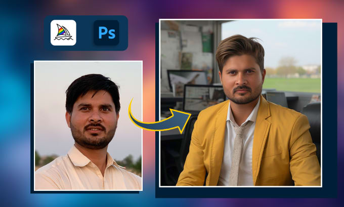 Gig Preview - Create your professional portrait headshot in midjourney ai