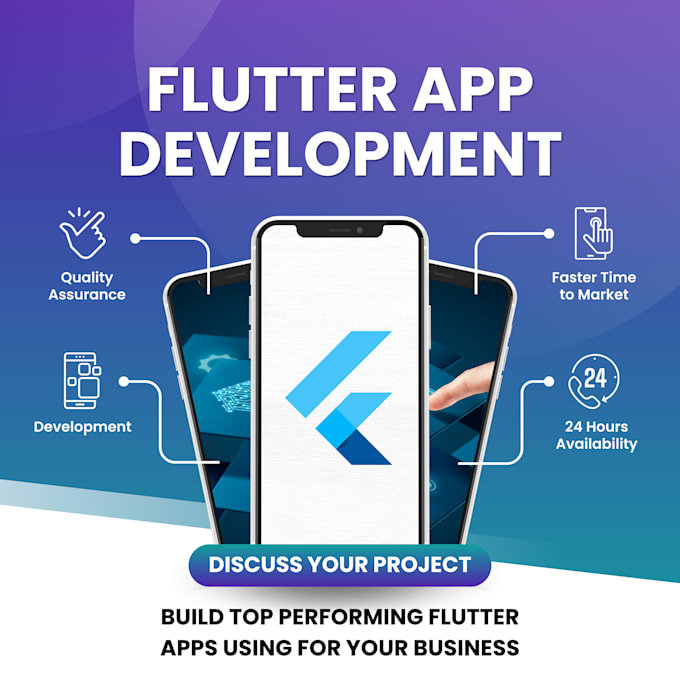 Gig Preview - Do flutter mobile app development and will be your mobile app developer