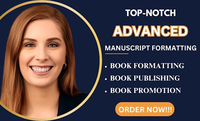 Gig Preview - Do manuscript formatting, book formatting, manuscript editing for amazon kdp