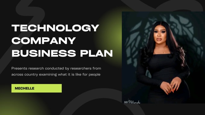 Gig Preview - Craft technology business plan for startup including roadmap