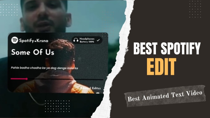 Gig Preview - Edit your music, reel or shorts video with amazing lyrics