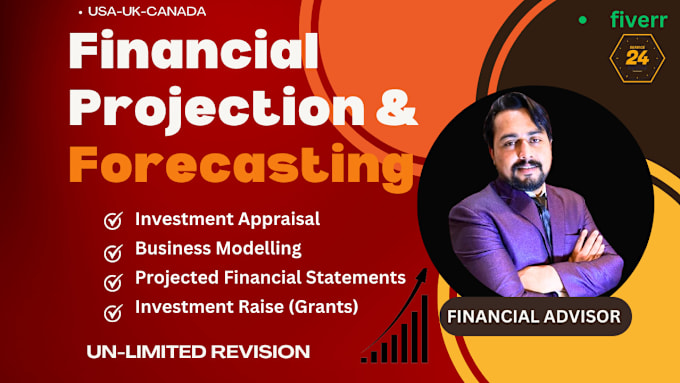 Gig Preview - Prepare financial projection, forecasting, and business plan