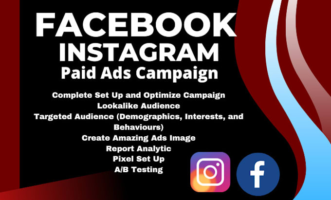 Gig Preview - Set up a facebook and instagram paid ads campaign