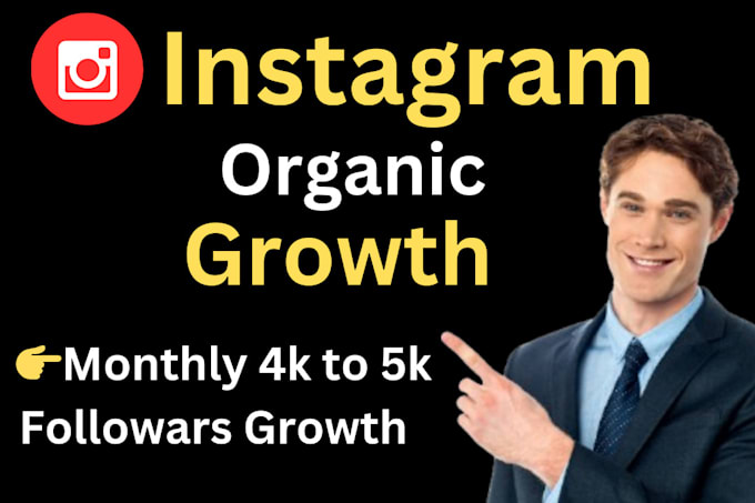 Gig Preview - Organically grow your instagram account for organic growth