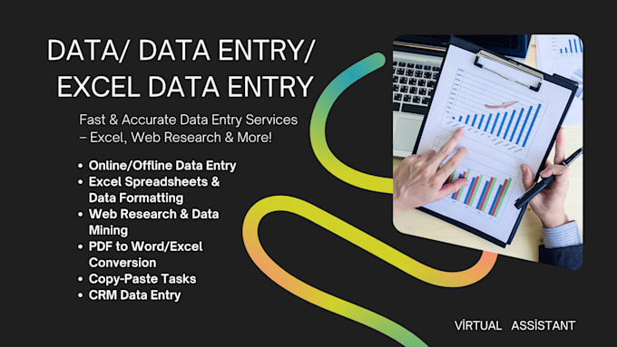 Gig Preview - Accurate data entry and timely processing solutions