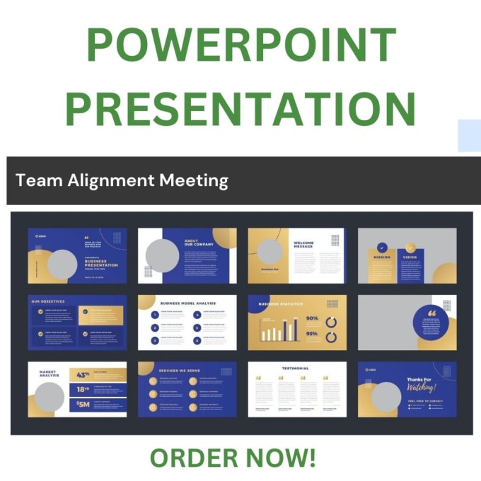 Gig Preview - Do modern powerpoint presentation and pitch deck design