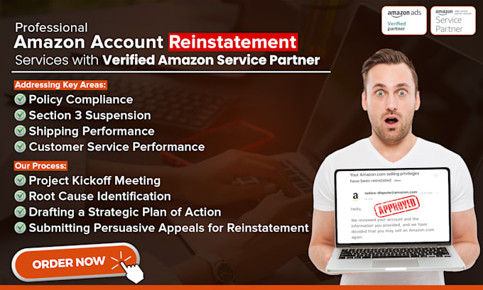 Bestseller - reinstatement of your amazon suspended account