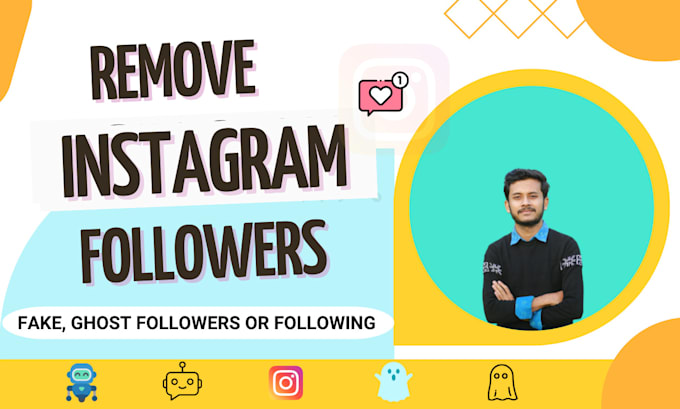 Gig Preview - Unfollow instagram fake, bots, and ghost followers manually