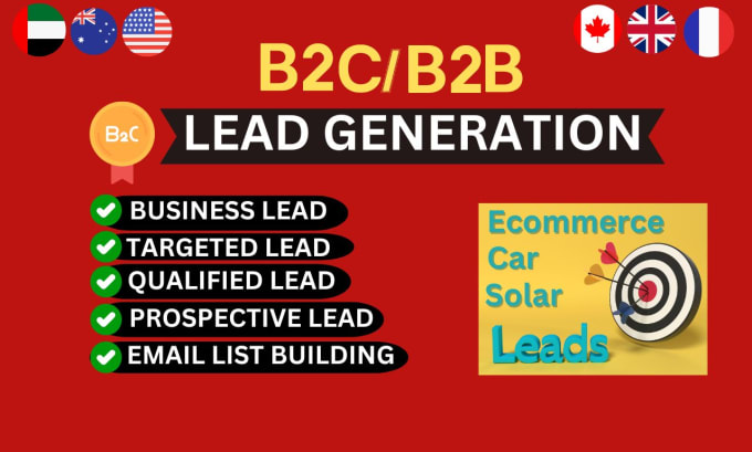 Bestseller - provide targeted d2c b2b lead generation for business sales