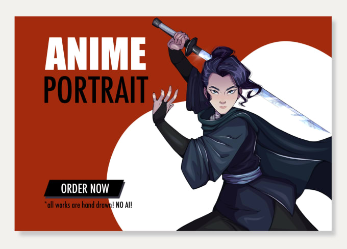 Gig Preview - Your portrait into anime favorite or custom character