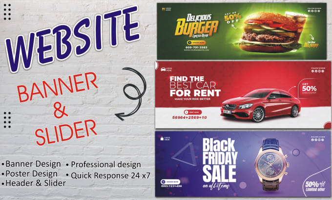 Gig Preview - Create web banner ads design in 4 hours