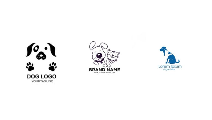 Gig Preview - Create an adorable animal mascot or cartoon logo for your pet, dog, or cat