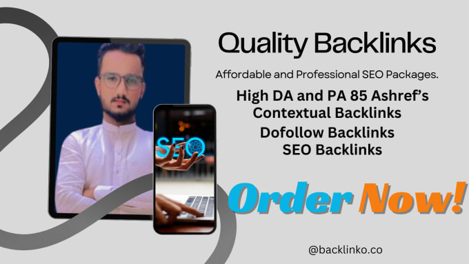 Gig Preview - Increase da and pa with contextual SEO backlinks