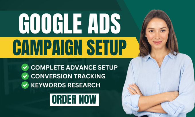 Gig Preview - Setup, optimize and manage your google ads adwords PPC campaigns