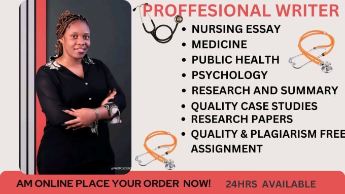 Bestseller - do nursing essays,psychology,medical research, public health,healthcare content