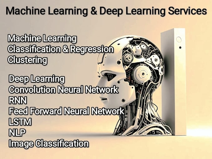 Gig Preview - Create machine learning deep learning models in python