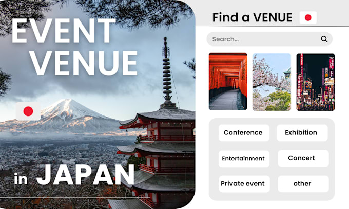 Bestseller - suggest looking for any and all event venues in japan