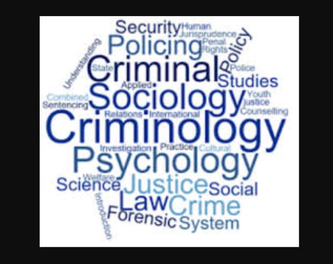 Gig Preview - Write on criminology, criminal law and criminal justice