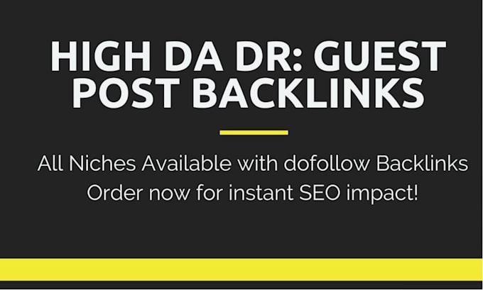 Gig Preview - Drive organic traffic, expert crafted high da dr  backlinks