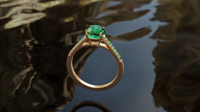 Gig Preview - 3d product rendering and animation jewellery, clothes, products