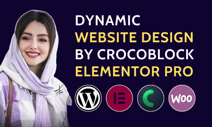 Gig Preview - Design dynamic wordpress website using crocoblock, elementor pro, jet engine