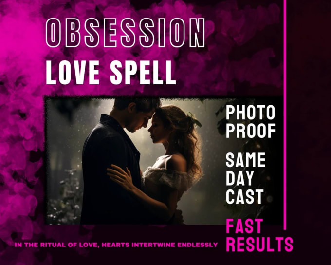 Gig Preview - Cast a powerful obsession and lust spell on your loved one