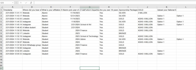 Gig Preview - Do data entry, data inputting, copy pasting, data cleaning