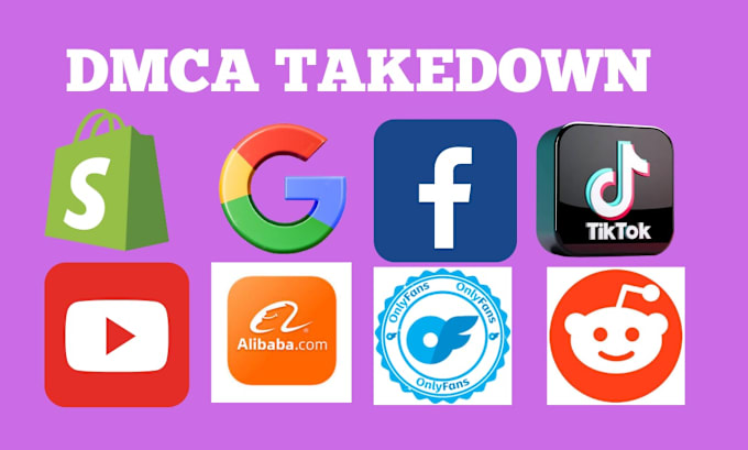 Gig Preview - Send dmca takedown notice tiktok,reddit,facebook,twitter,instagram,shopify,etsy